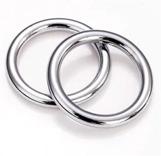 Pierścienie O-ring z metalu, bezszwowe, formowane, okrągłe, solidne