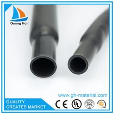 Wysoka Temp silikon czarny ciepła Shink Tube