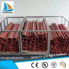 Wąż kurczliwy gumy silikonowe rurki Rsistant wysokiej temperatury